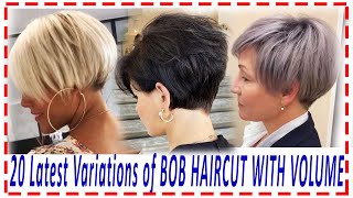20 Latestvariations Of Bob Haircut With Volume Haircut On Medium Length For Girls And Women.