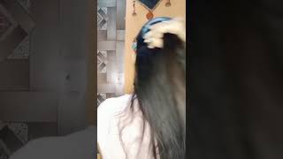New High Ponytail Hairstyle For School Girls #Shorts