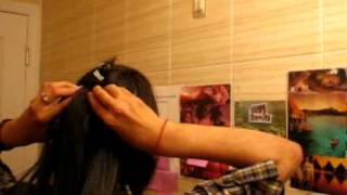 How To Make A Perfect Clip On Hair Extension Side Pony Tail