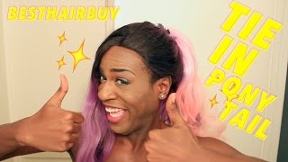 Weave Weview: Besthairbuy Ombre Ponytail+Giveaway!