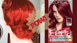 Pow!! ~Feria Power Reds (Ruby Rush)  Hair Color Review