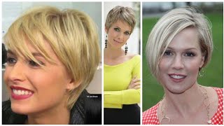 Short Bob Haircuts For Fine Hair - Attractive Pixie For Women - Eye Catching Hair Coloring Pictures.