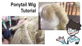 How To Style A Perfect Ponytail Wig | Intermediate Styling Technique
