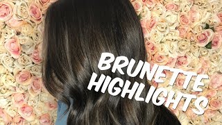 How To Highlight Dark Hair