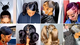 Hottest & Lasted Ponytail Hairstyles For Black Women #Ponytailstyles #Hairstyles