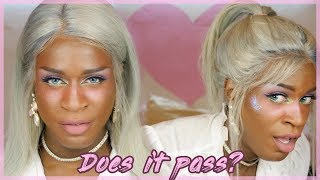 Blonde Super Virgin Hair - The Ponytail Test | Weave Weview