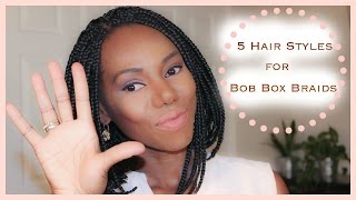 5 Hair Styles For Bob Box Braids