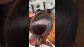 Long Ponytail Is Being Processedmust See The End You Will Love It#Celiehair #Shorts