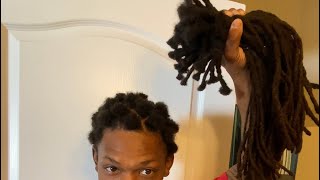 Loc Update: He Cut His Locs And Reattached