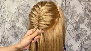 New Braided Ponytail Hairstyle For Long Hair