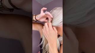 Easy Low Ponytail Hairstyle