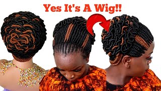 #Shorts  Box Braided  Wig.No Lace Wig Closure Wig Ponytail Wig Install Wig Review For Beginners