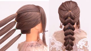 Very Easy Ponytail Hairstyles For Long Hair L Latest Braids Hairstyles 2022 L Summer Hairstyles 2022