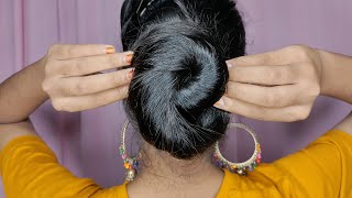 Front Puff Hairstyles For Girls | High Ponytail Juda Design Hairstyles | Superb And Quick Hairstyle