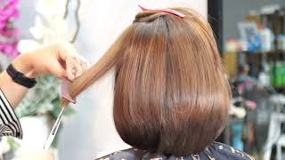 Beautiful Bob Haircut Curl Hair Full Video Tadphmb`B Thuy Khnphmdad