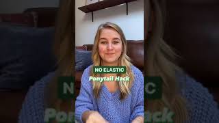 Easy No Elastic Ponytail Hair Hack | #Shorts | Hair.Com By L'Oreal