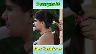 Ponytail Hairstyles #Shorts #Short #Ponytail