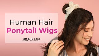 All About Milano Collection'S Best-Selling Human Hair Ponytail Wig