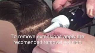 Removing Hair Extensions