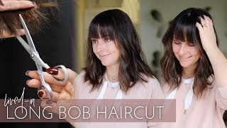 Long Bob Lived-In Haircut Tutorial | How To Cut This Popular Women'S Cut Of 2019!