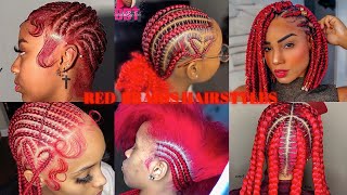 Summer Inspired Red Braids Compilation 2022