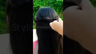 Easy Hairstyle #Shorts #Hairstyle #Hairtutorial #Easyhairstyle #Ytshorts #Shortvideo #Ashortaday