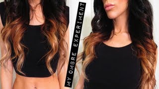 Diy At Home Ombre, Bleaching Hair, Extensions & L'Oreal Wild Ombre Kit
