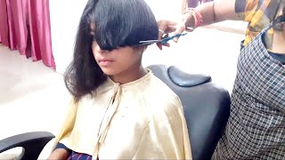 Long To Short Haircut | Extreme Haircut For Girl In Indian Barbershop