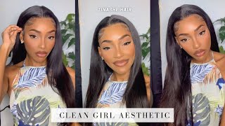 Clean Girl Wig Install Ft. Tinashe Hair