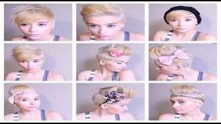 Hair Tutorial: How To Rock 6 Different Pixie Styles