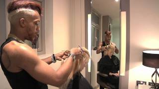 How To Apply Hair Extensions / Weave On Natural Textured Hair ~ By Vernon Francois