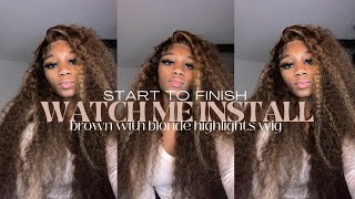 Perfect Fall Wig! | Watch Me Install This Bomb Wig | Vshow Hair