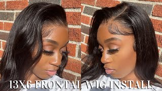 13X6 Transparent Lace Frontal Wig Install *Detailed* | Aliexpress Hot Star Official
