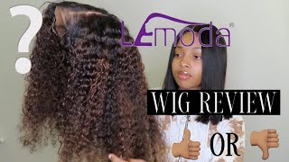 Aliexpress Deep Wave Wig | Lemoda Hair Review 2021
