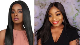 Hand Tied Lace Front Wig | Samsbeauty Synthetic Lace Wigs