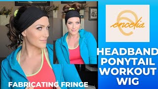 Workout Ponytail Headband Wig! Encelia Hair!