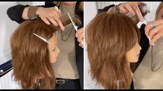 How To Cut Bangs | Best Fringe Bangs Haircut Tutorial For Women | Tips For Cutting Bangs