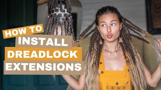 How To Install Dreadlock Extensions! Everything You Need To Know!