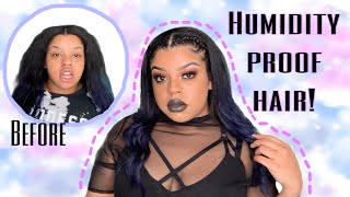 How I Wash & Blend My Leave Out With My Weave (Humidity Resistant)