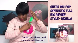 Outre Wig Pop Nigella Review | Pixie Cut Style Wig Review| My Blooming Tv