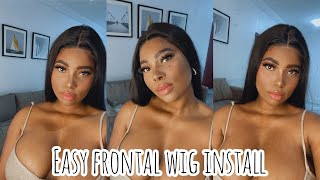 Detailed(Start To Finish) Frontal Install+Unboxing| Megalook Hair| Aliexpress| South Africa Youtuber