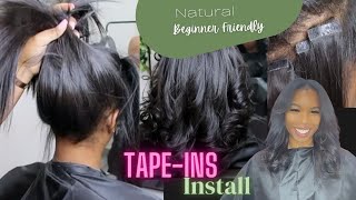 How To Install - Tape-In Hair Extensions  **Detailed**