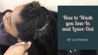 How To Wash Sew In And Leave Out