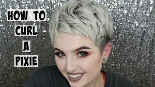 How To Curl A Pixie