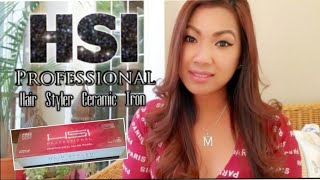 Hsi Professional Hair Iron | Demo And Review - Hair Styler Ceramic Iron | Mcnnc