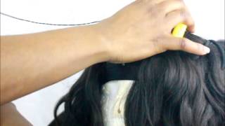 Flawless U-Part Wig | Fold Over Method W/ Closure | Rapunzel Hair Shop
