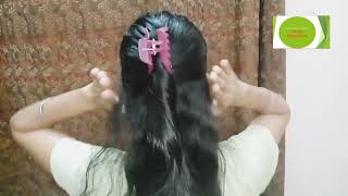 Clutcher Hairstyle For Long Hair | Cluture Hairstyle For Daily | #Clutcherhairstyles #Hairstyles