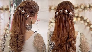 Kashee'S Bridal Hairstyles L Reception Look L Engagement Look L Wedding Hairstyles Kashee'