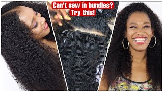 Can'T Sew In Bundles? Try Microlinks Weft Extensions..No Sewing, No Braiding Required | Curls Q