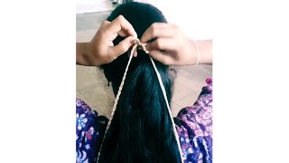 #Easy Lace Ponytail Hairstyles#Cute Hairstyles#Self Hairstyles#Beautiful Long Hair#Dsm'S World